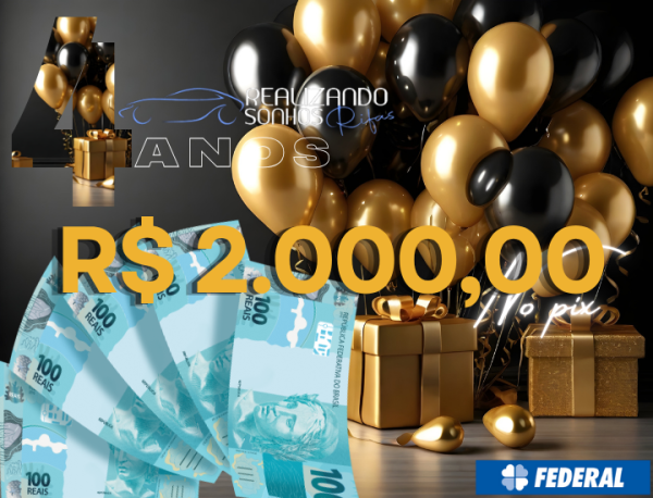 《《 GRÁTIS ANIVERSÁRIO 4 》》FED 19:00